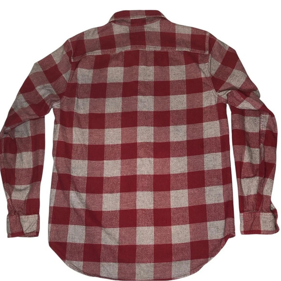 HOLLISTER MEN’S FLANNEL BUTTON DOWN PLAID SHIRT - Picture 5 of 7